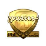Sticker | coldzera (Gold) | Krakow 2017