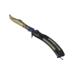 Butterfly Knife | Case Hardened (Well-Worn)