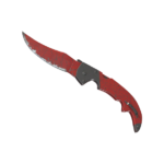 Falchion Knife | Crimson Web (Field-Tested)