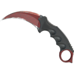 Karambit | Crimson Web (Well-Worn)