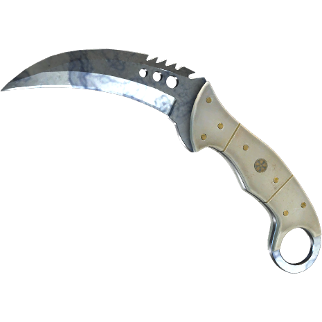 65f80ad7cf27f05fadce215eFqw9Sxta05-1.png Talon Knife | Stained (Minimal Wear) - Imagem 1