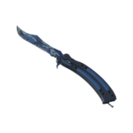 Butterfly Knife | Bright Water (Well-Worn)