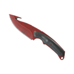 Gut Knife | Crimson Web (Minimal Wear)