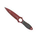 Skeleton Knife | Crimson Web (Battle-Scarred)
