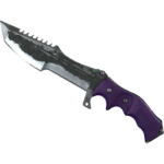 Huntsman Knife | Ultraviolet (Battle-Scarred)