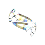 Shadow Daggers | Case Hardened (Well-Worn)