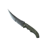 Flip Knife | Damascus Steel (Minimal Wear)