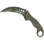 Talon Knife | Boreal Forest (Battle-Scarred)