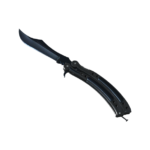 Butterfly Knife | Blue Steel (Field-Tested)