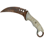 Talon Knife | Rust Coat (Battle-Scarred)