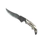 Falchion Knife | Black Laminate (Minimal Wear)