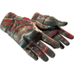 Moto Gloves | Blood Pressure (Battle-Scarred)