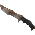 Huntsman Knife | Rust Coat (Battle-Scarred)