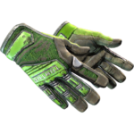 Specialist Gloves | Emerald Web (Battle-Scarred)