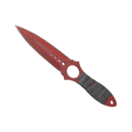 Skeleton Knife | Crimson Web (Minimal Wear)