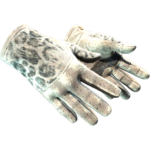 Driver Gloves | Snow Leopard (Battle-Scarred)
