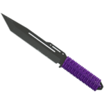 Paracord Knife | Ultraviolet (Field-Tested)