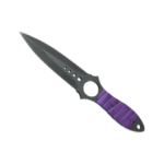 Skeleton Knife | Ultraviolet (Minimal Wear)